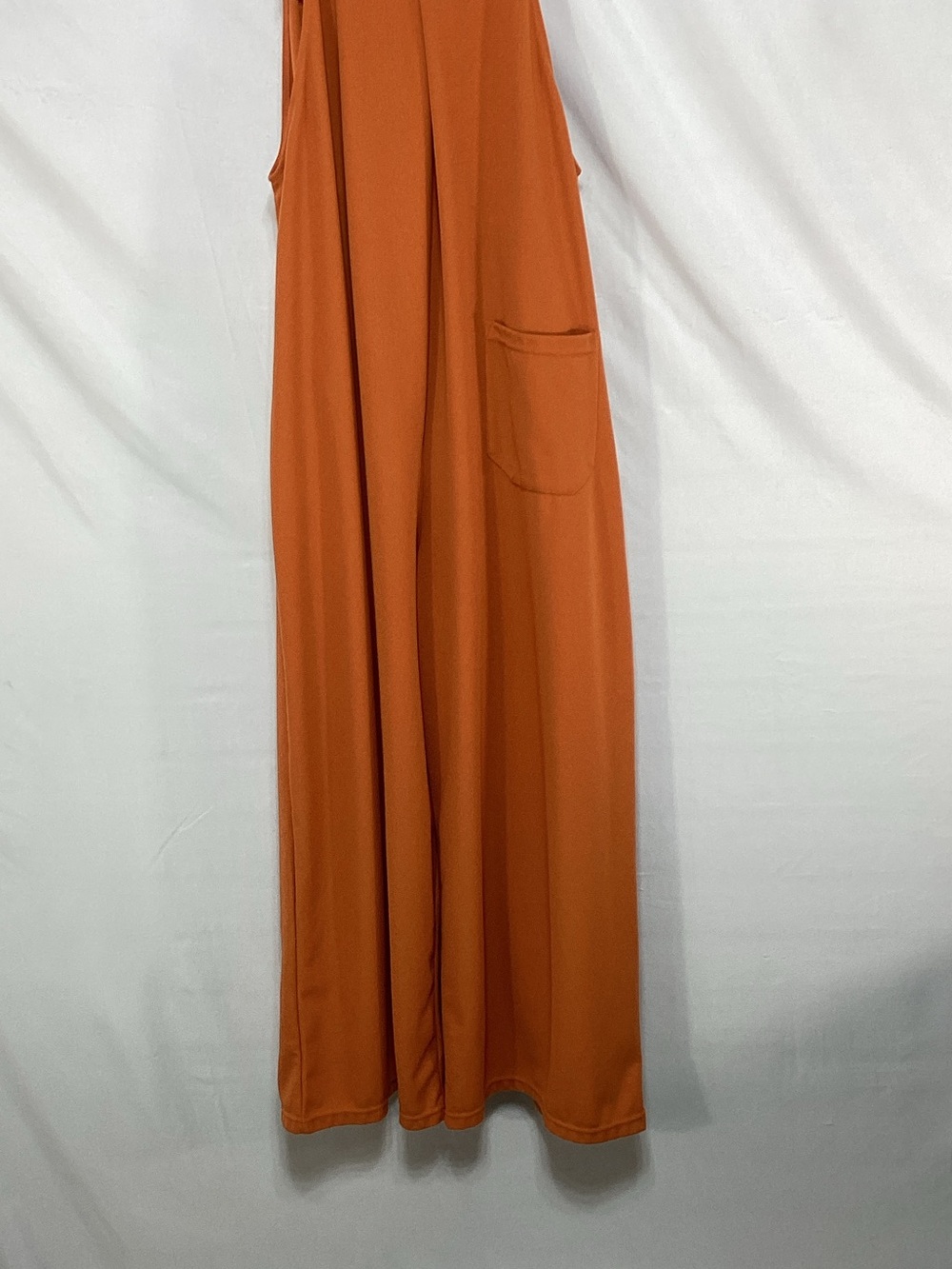HALARA XL Rust Orange Wide-Leg Jumpsuit Overalls - Picture 5 of 11